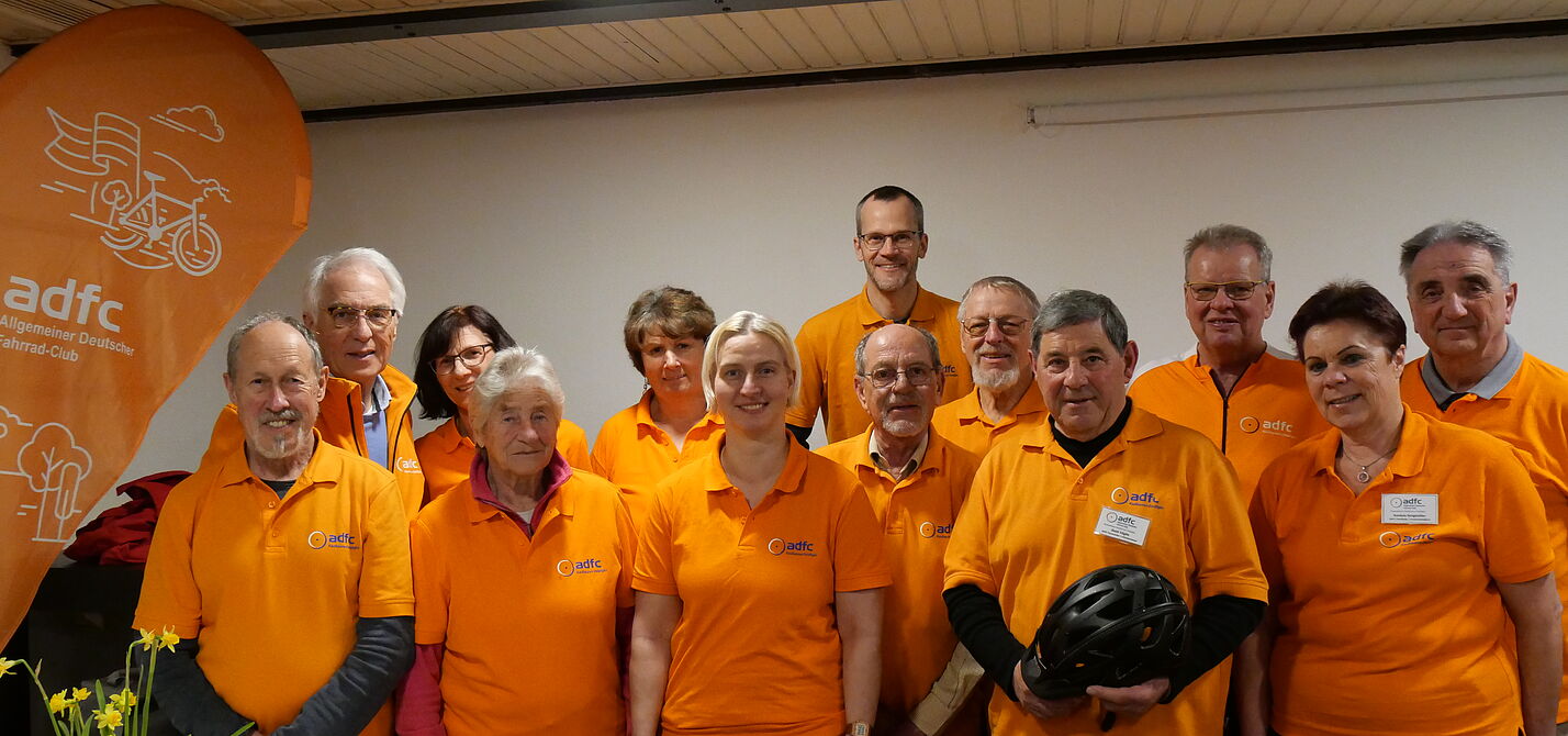 aktive ADFC-Mitglieder - Gruppenbild