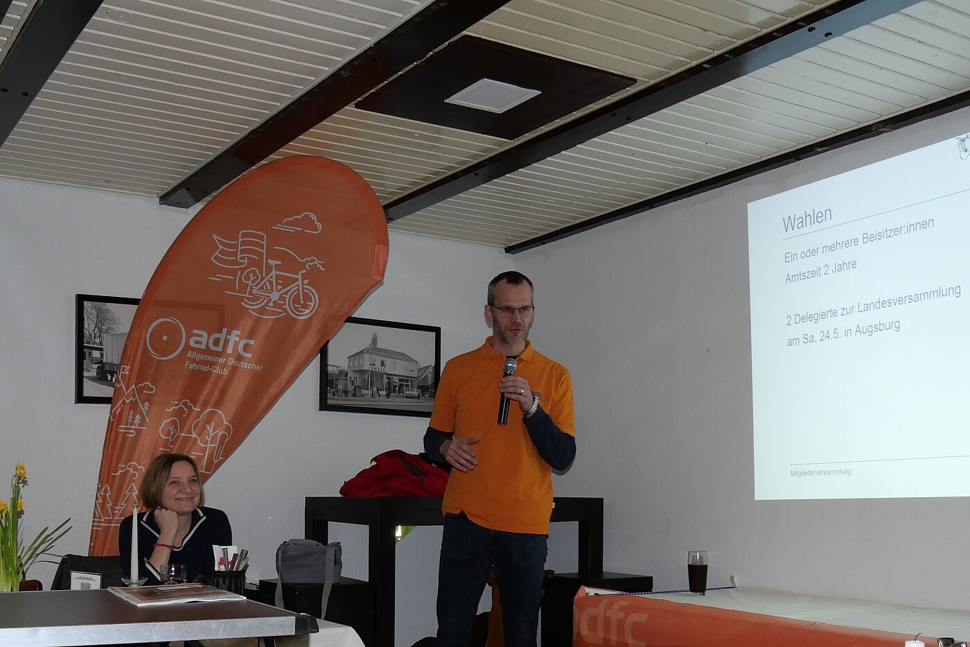 Moderation von Präsentation