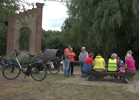 historisches Pumpenhaus im Blockland
