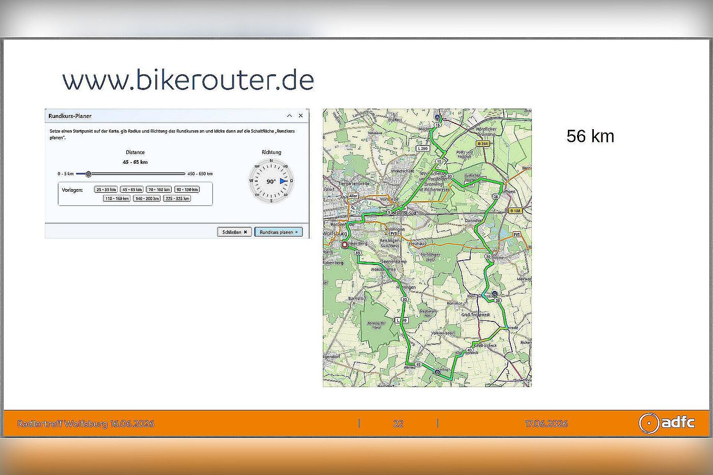 Folie Bikerouter