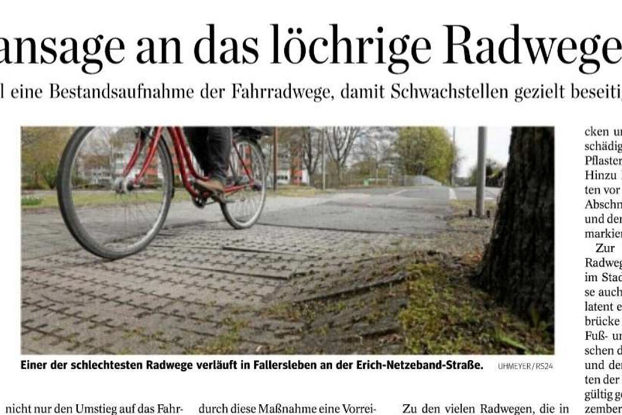 Zeitungsausschnitt
