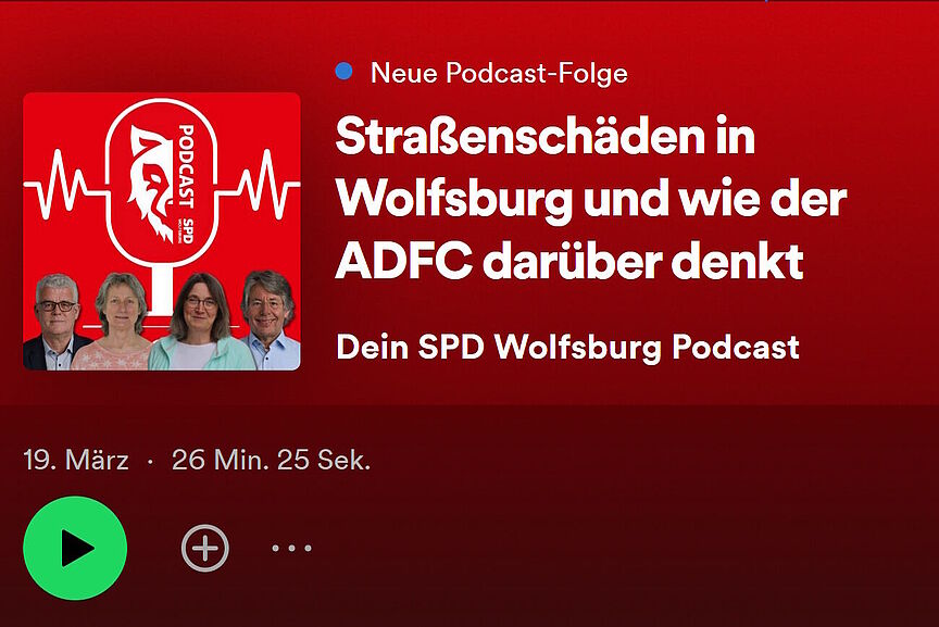 Screenshot des Podcasts